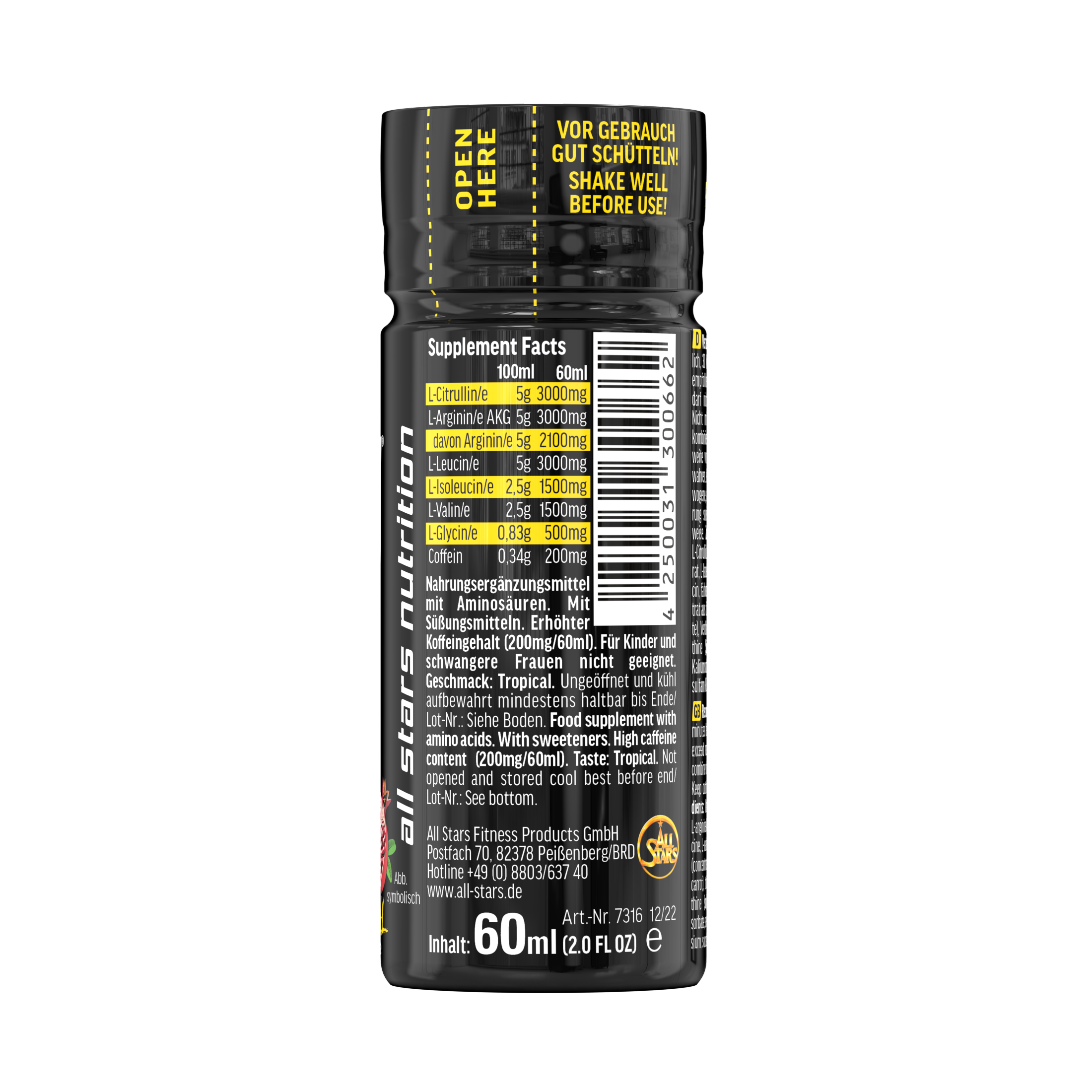 all-stars-raw-intensity-booster-shot-60ml-platinum-series-pre-workout-rtd-mit-ko image 8