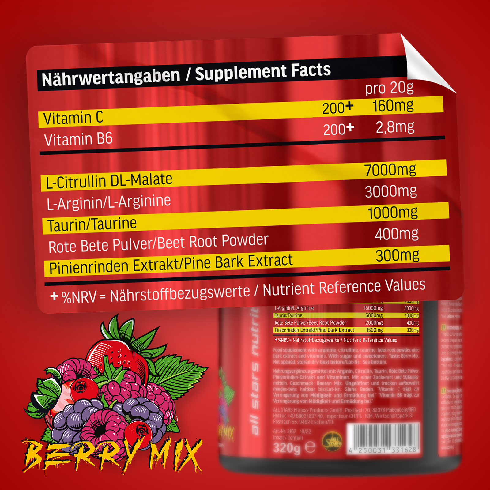 all-stars-pump-booster-320g-dose-stim-frei-mit-arginin-citrullin image 8
