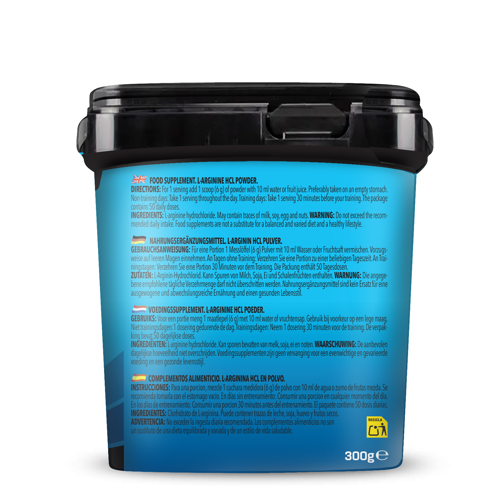 bodylab24-arginine-hcl-powder-300-g image 3