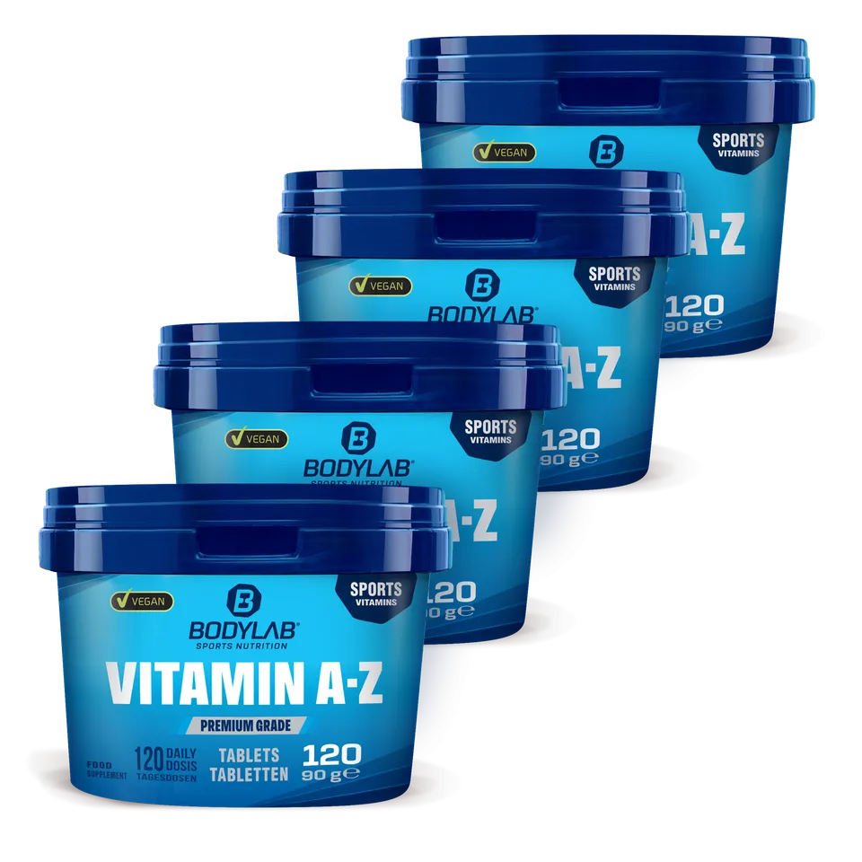 bodylab24-vitamin-a-z-multivitamin-tabletten-4-x-120-tabletten image 1