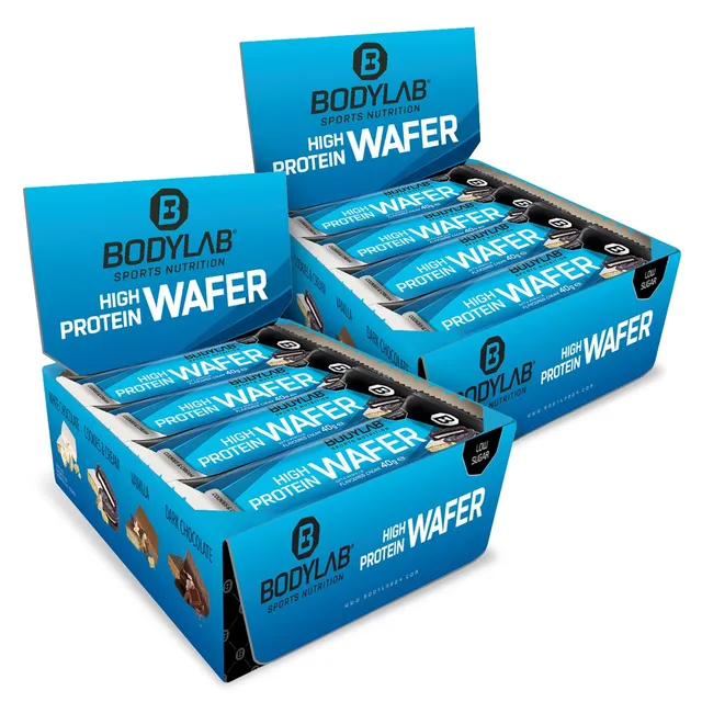 bodylab24-high-protein-wafer-doppelpack-crispy-protein-bar-2-x-12-x-40g image 1