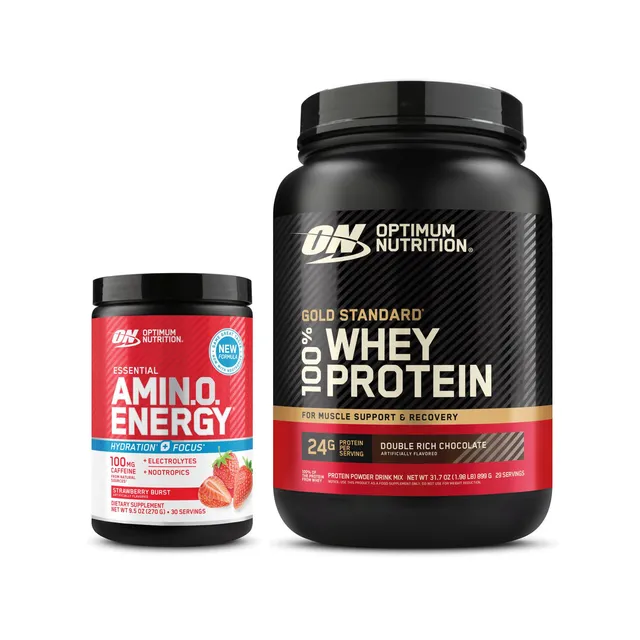 optimum-nutrition-hydration-recovery-duo-amin-o-energy-hydration-focus-gold-stan image 1