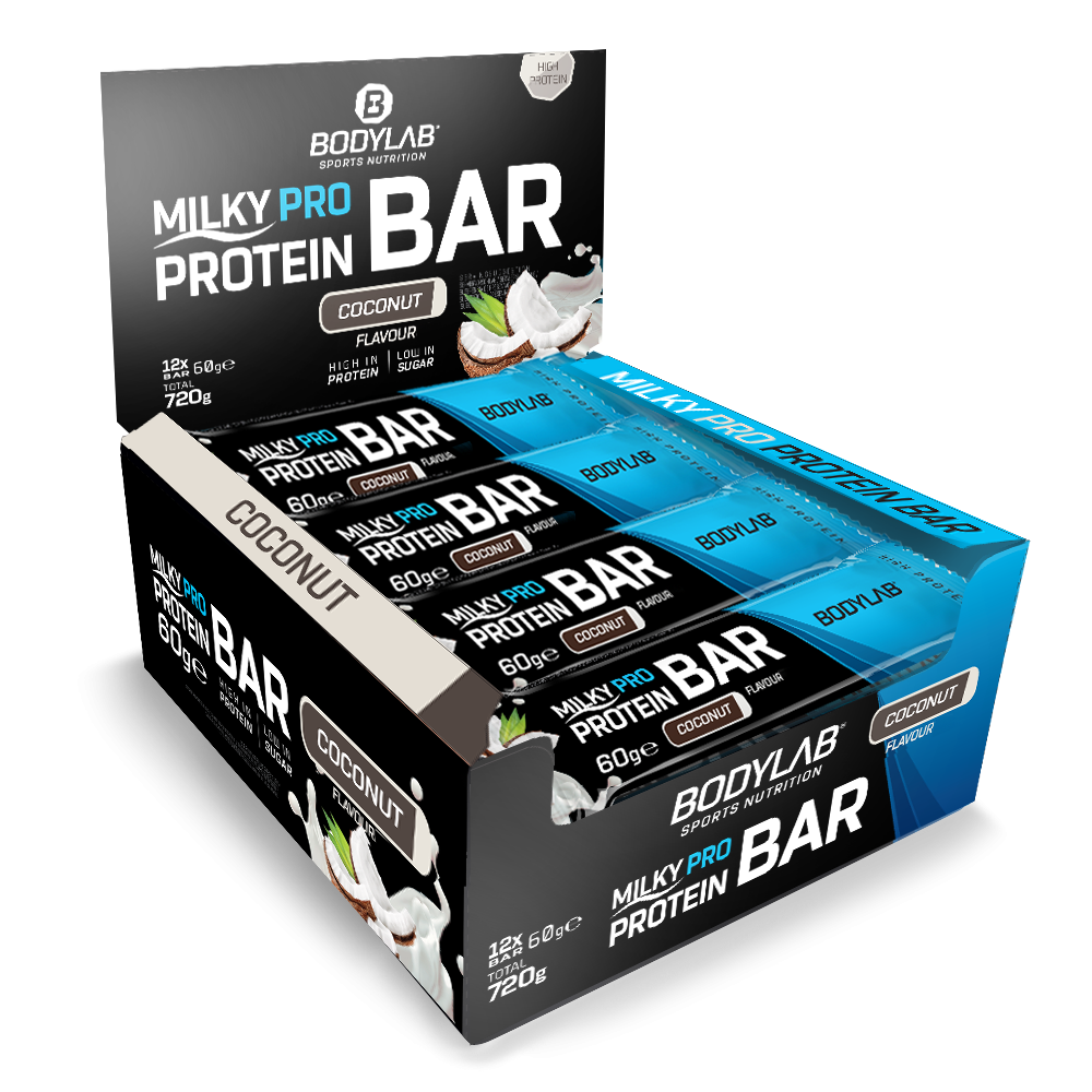 bodylab24-milky-pro-protein-bar-vollmilchschokolade-12x60g image 7