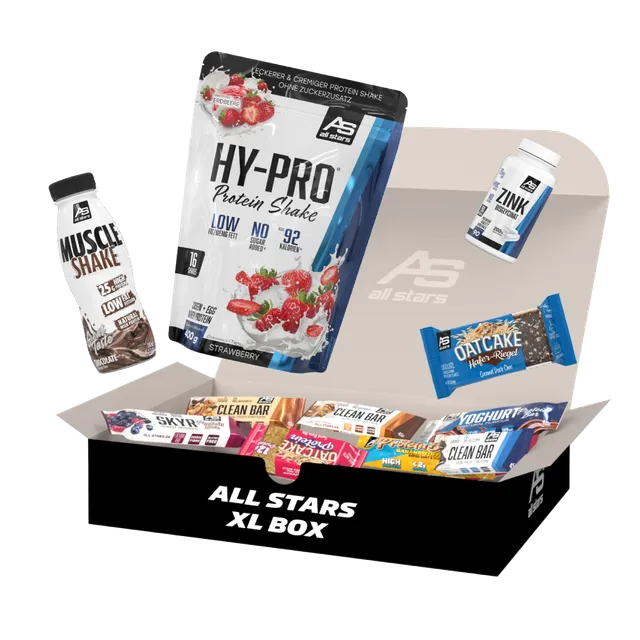 all-stars-box-xl-probierbox-mit-26-protein-riegeln-und-workout-favoriten image 1