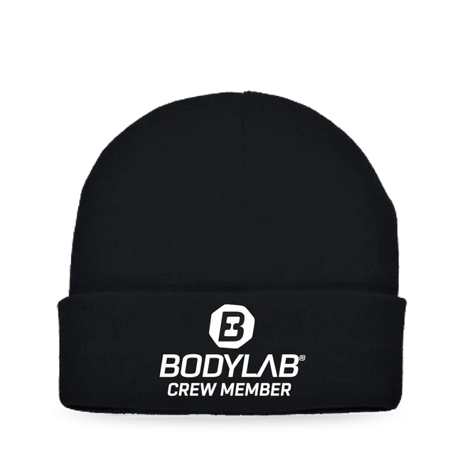 bodylab24-beanie-crew-member-m-tze-schwarz image 1