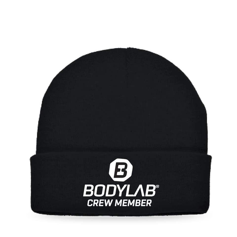 bodylab24-beanie-crew-member-m-tze-schwarz image 1