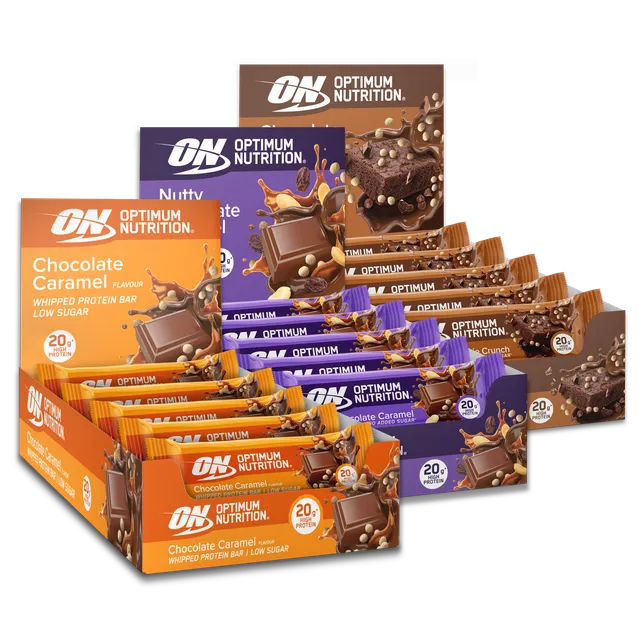optimum-nutrition-gold-standard-protein-bar-3x-box-18-20-g-protein-pro-riegel image 1