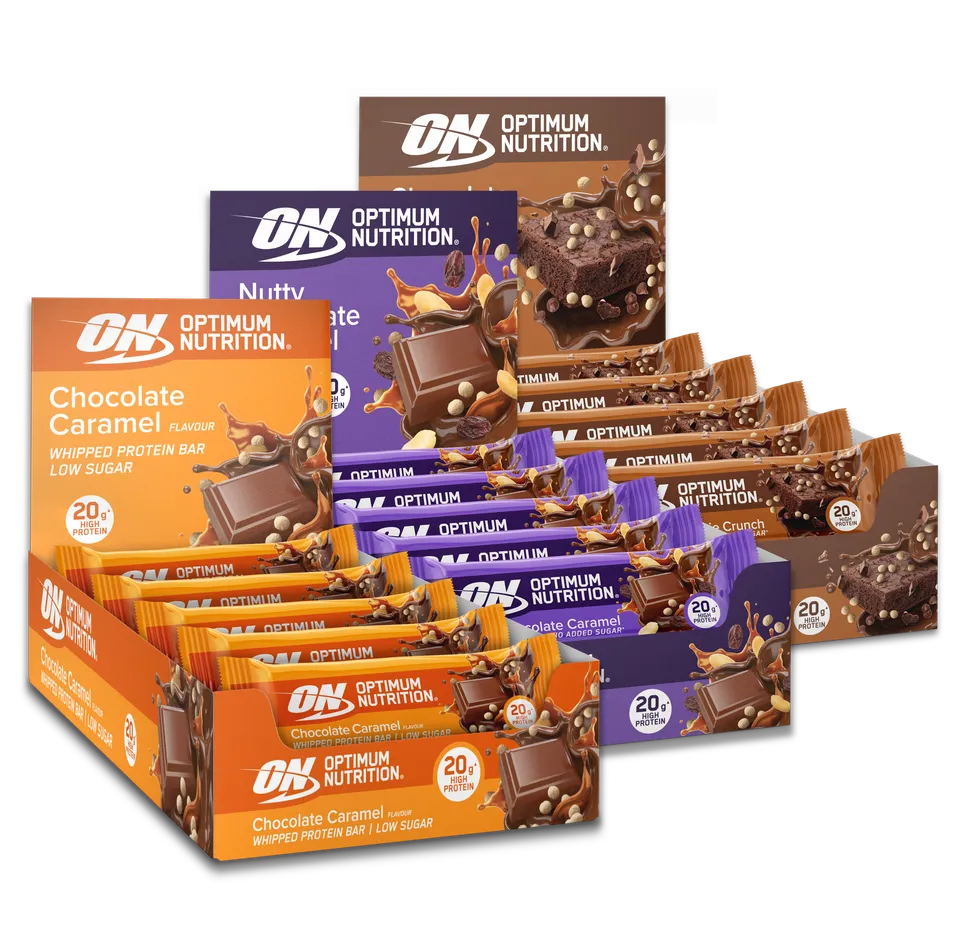 optimum-nutrition-gold-standard-protein-bar-3x-box-18-20-g-protein-pro-riegel image 1
