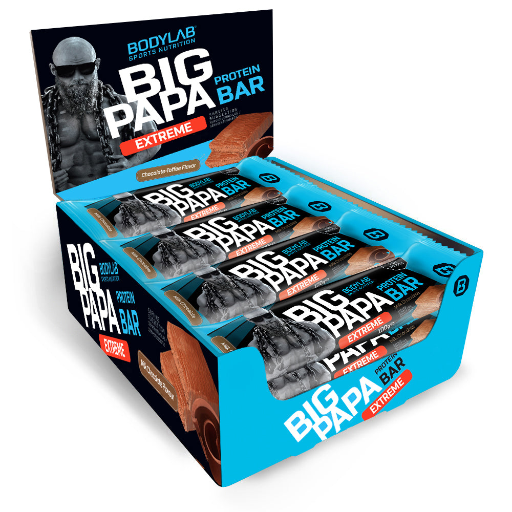 bodylab24-big-papa-50-protein-bar-extreme-12x100g image 2