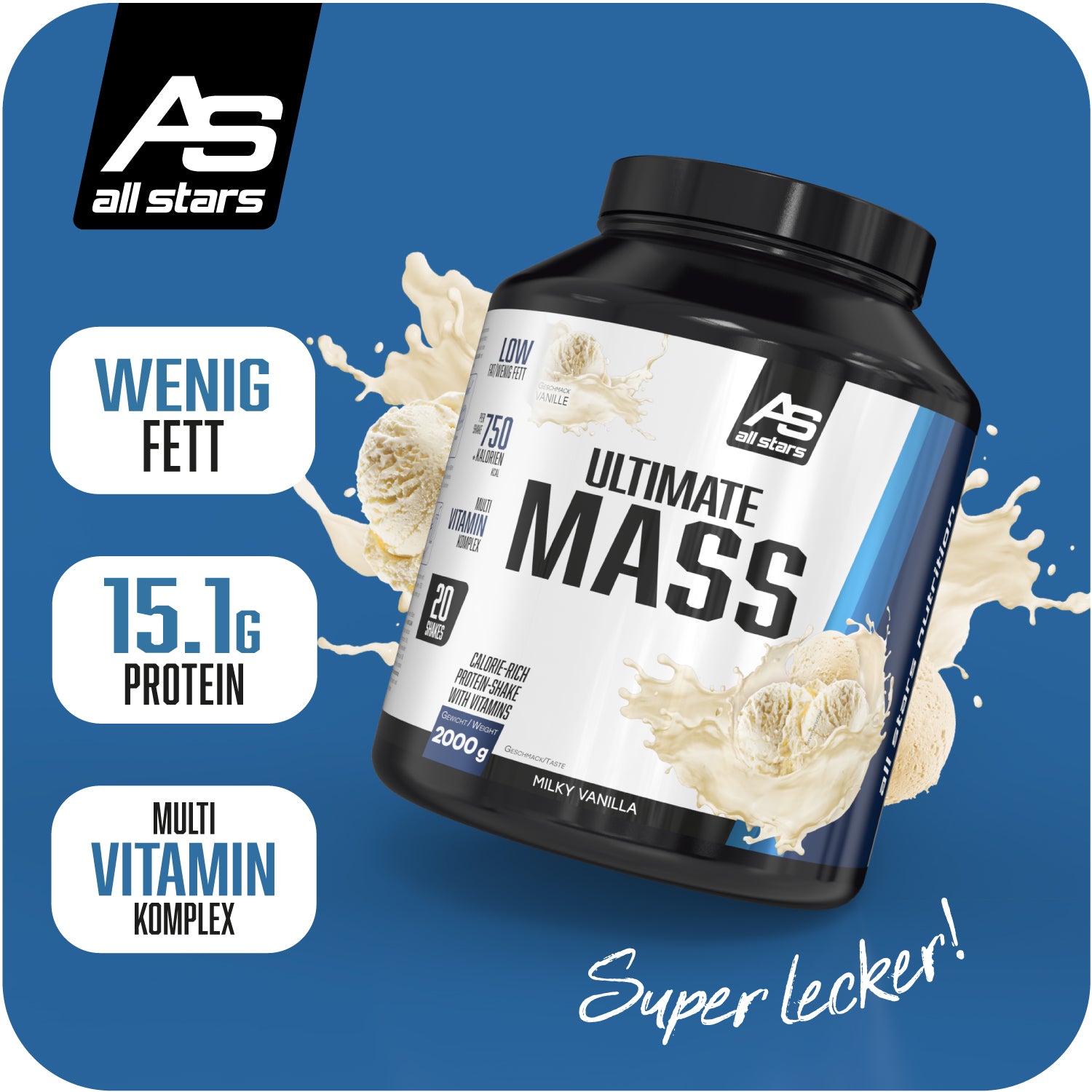 all-stars-ultimate-mass-gain-2000g-dose-weight-gainer image 7