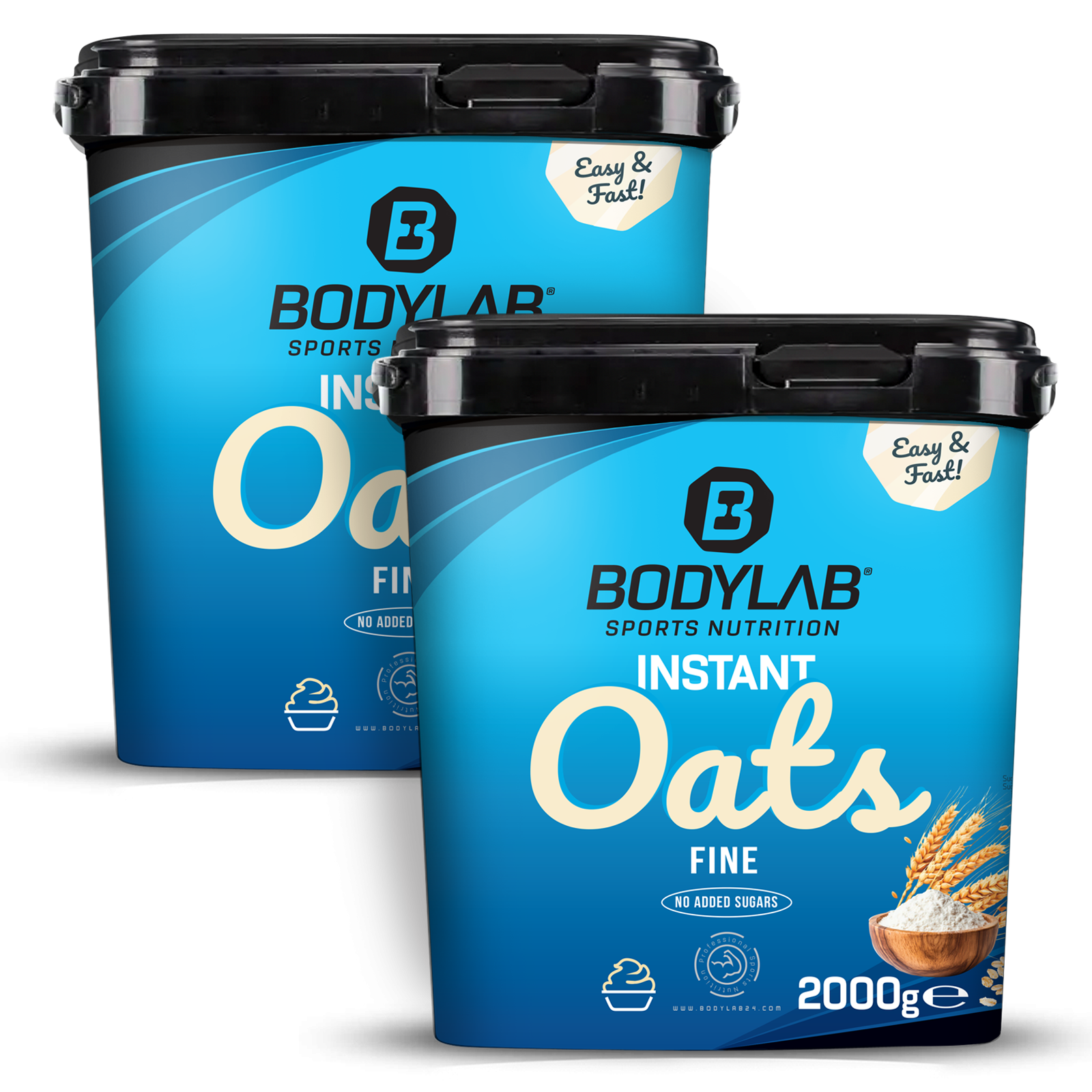 bodylab24-instant-oats-fine-haferpulver-doppelpack-2-x-2000g image 1