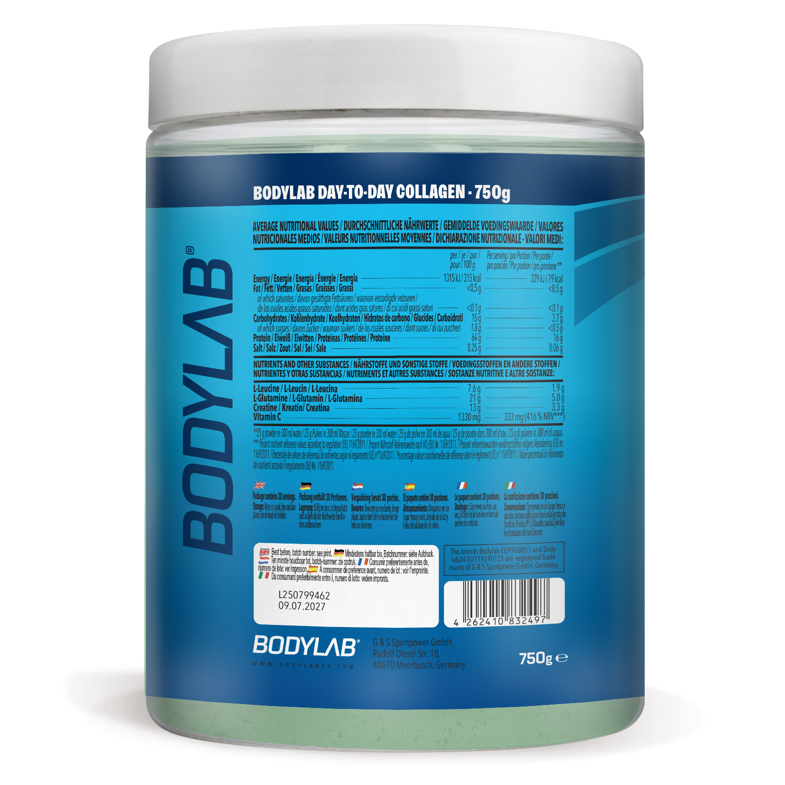 bodylab24-day-to-day-collagen-rind-750-g-dose image 3
