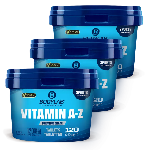 bodylab24-vitamin-a-z-multivitamin-tabletten-3-x-120-tabletten image 1