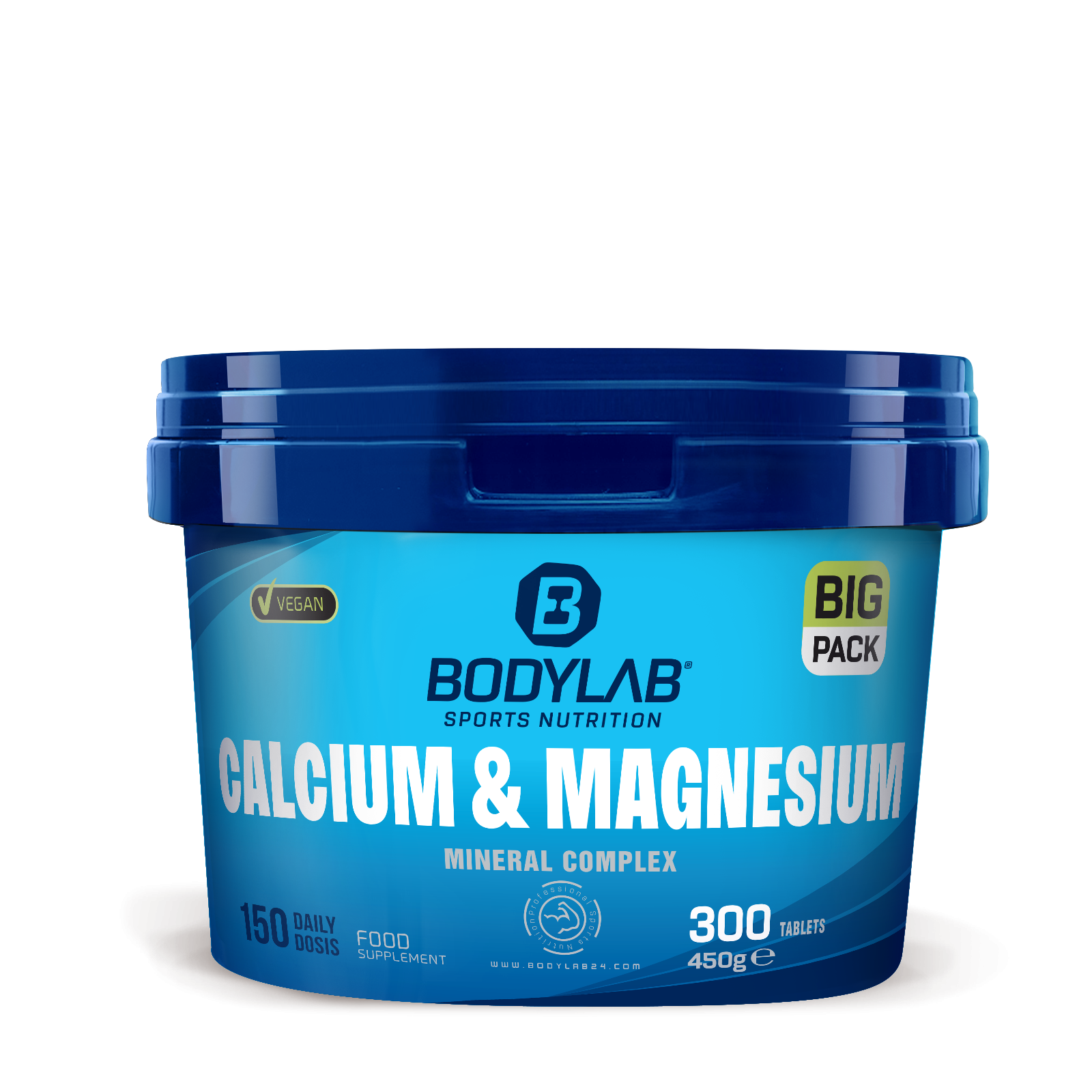 bodylab24-calcium-magnesium-complex-big-pack-300-tabletten image 1