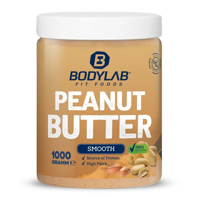 bodylab24-100-peanut-butter-1000g-crunchy-oder-smooth image 1