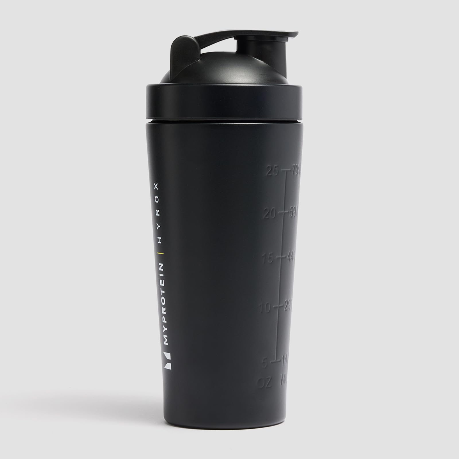 myprotein-hyrox-edelstahl-eiwei-shaker-750ml-mit-mischkugel image 1