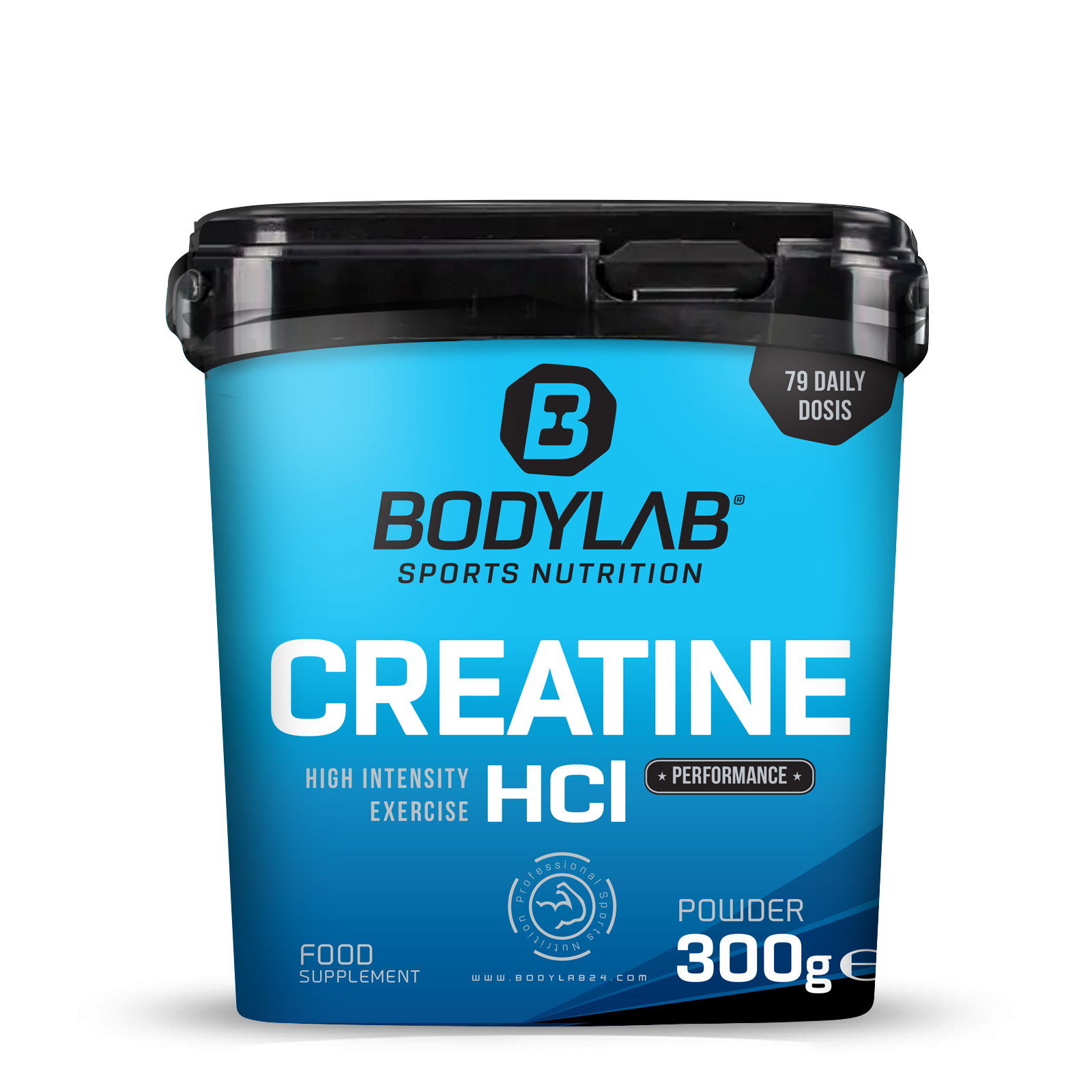 bodylab24-creatine-hcl-pulver-300g-kreatin-muskel-booster image 1