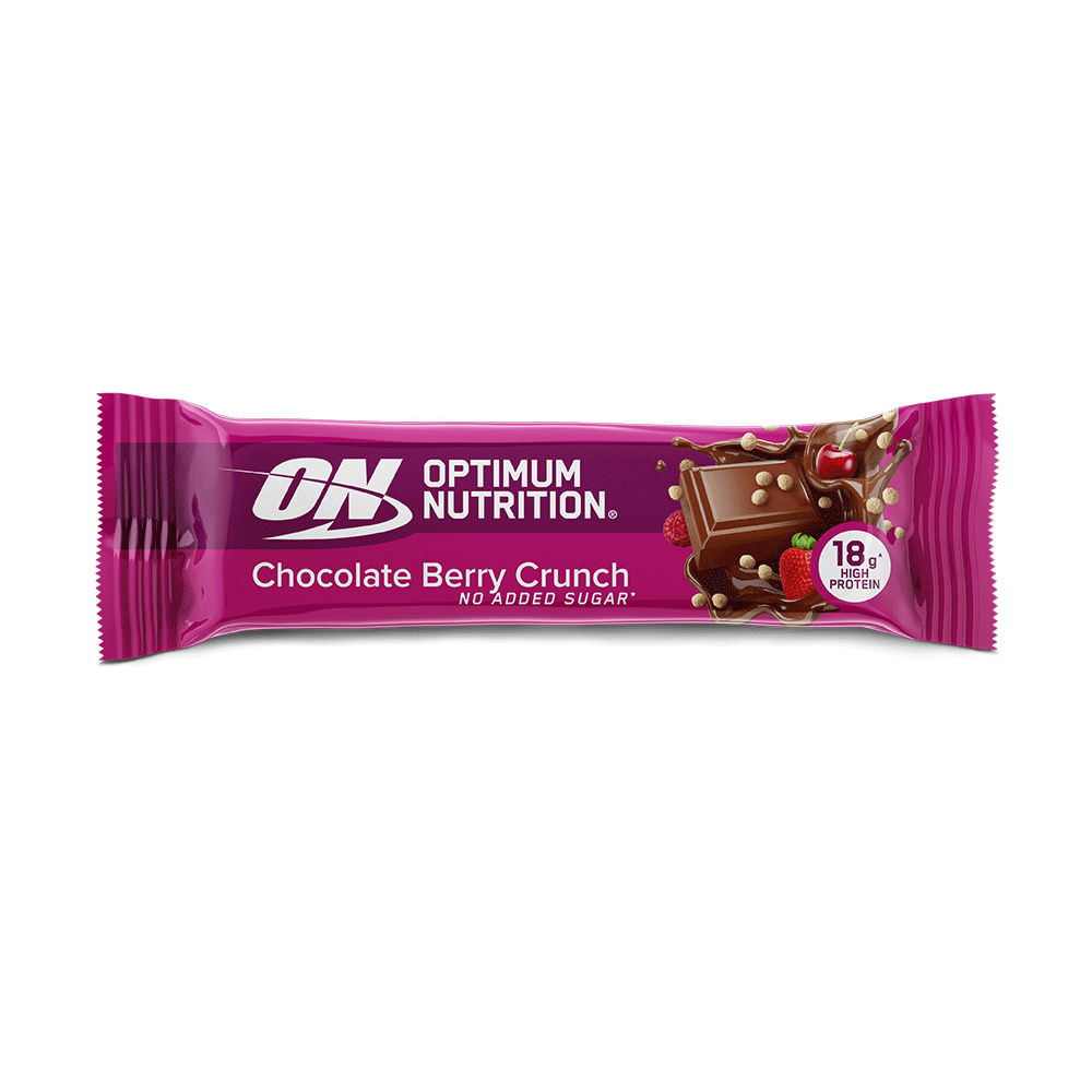 optimum-nutrition-chocolate-berry-crunch-protein-bar-18g-high-protein-riegel image 2