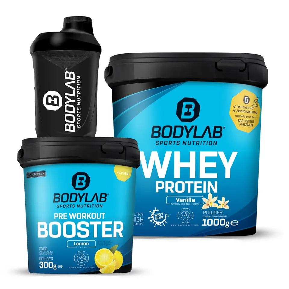 bodylab24-bizeps-starter-pack-whey-protein-1000g-pre-workout-booster-300g-mit-sh image 1