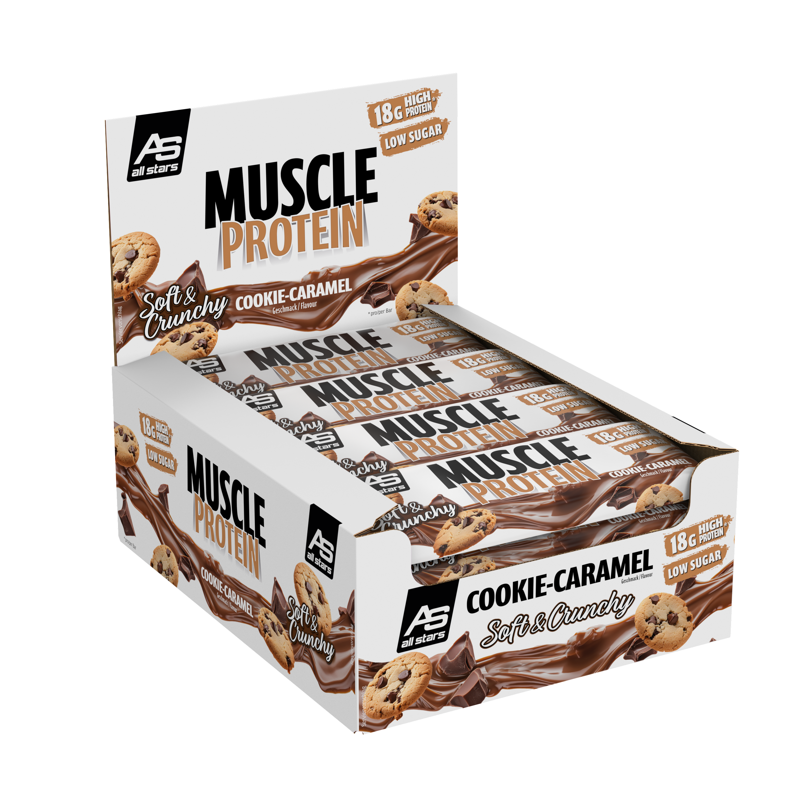 all-stars-muscle-protein-bar-65g-proteinriegel image 1