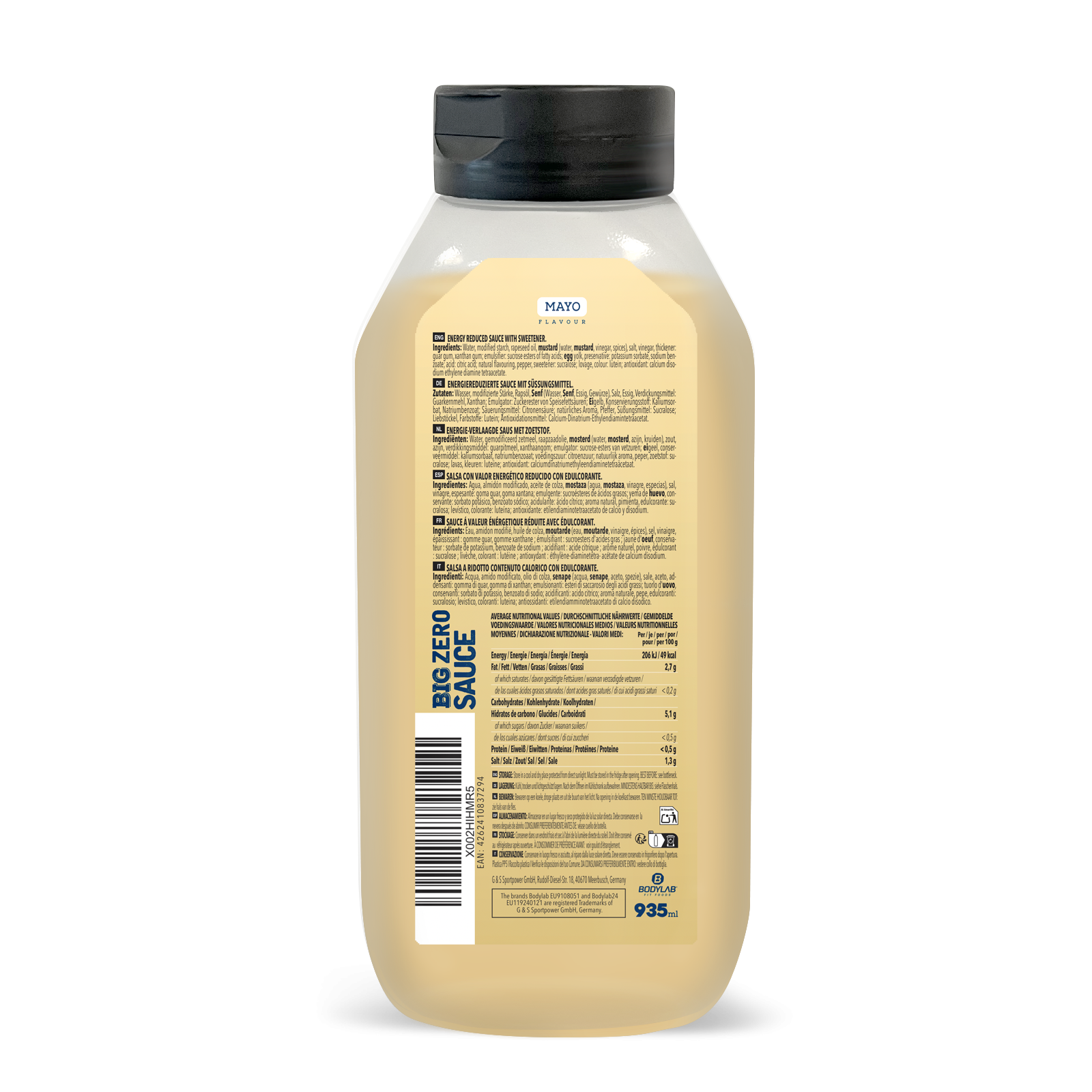 bodylab24-big-zero-sauce-935ml-zero-sauce-im-big-pack image 7