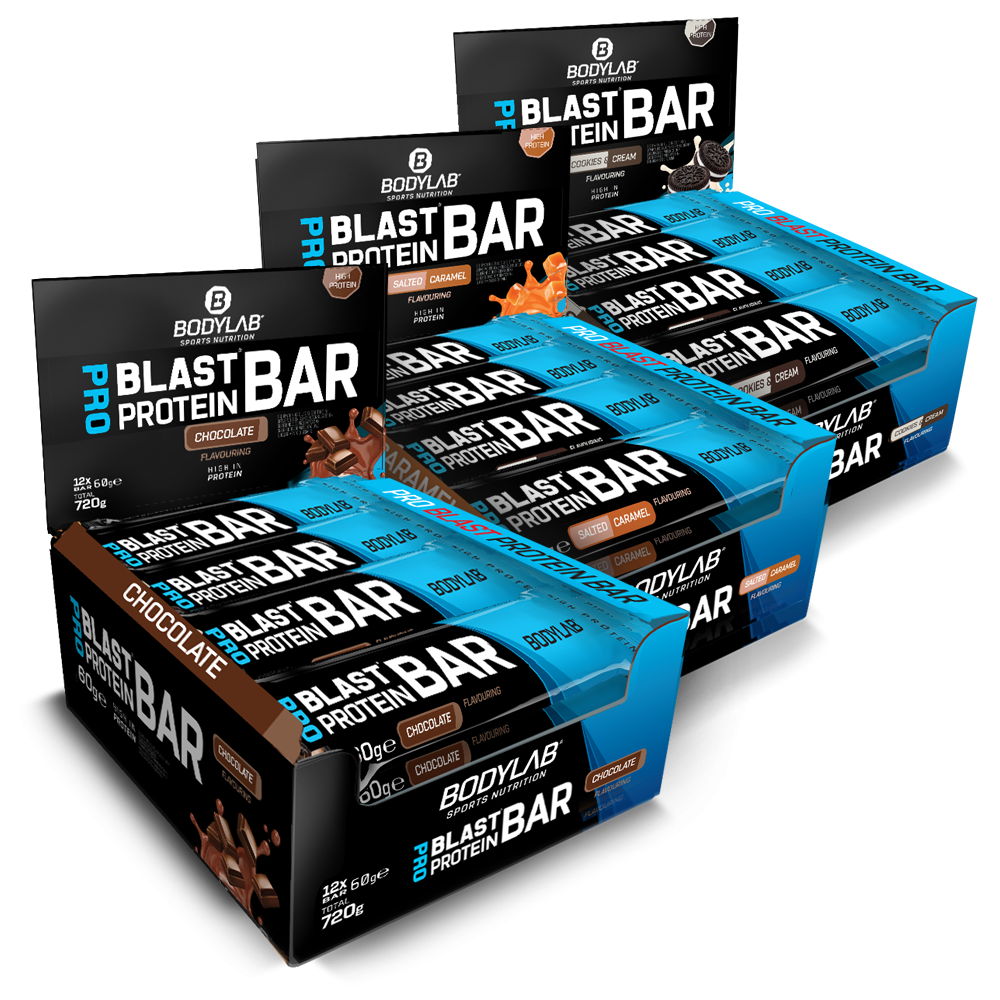 bodylab24-pro-blast-protein-bar-36x60g-crispy-riegel-mit-20g-protein image 1