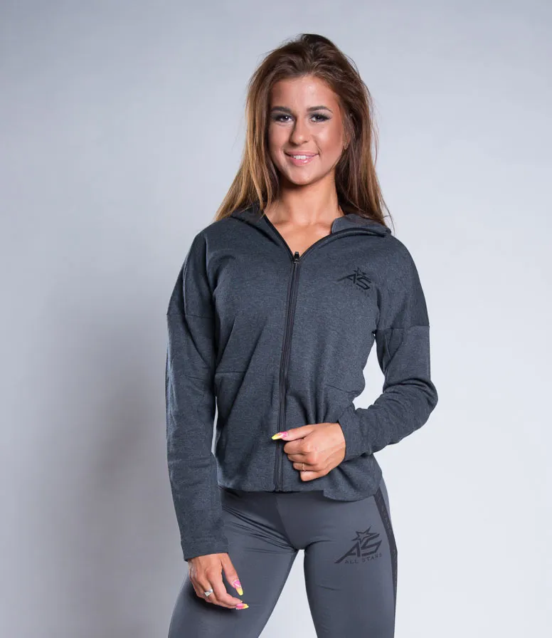 all-stars-hoody-zipper-melange-80-baumwolle-20-polyester image 1