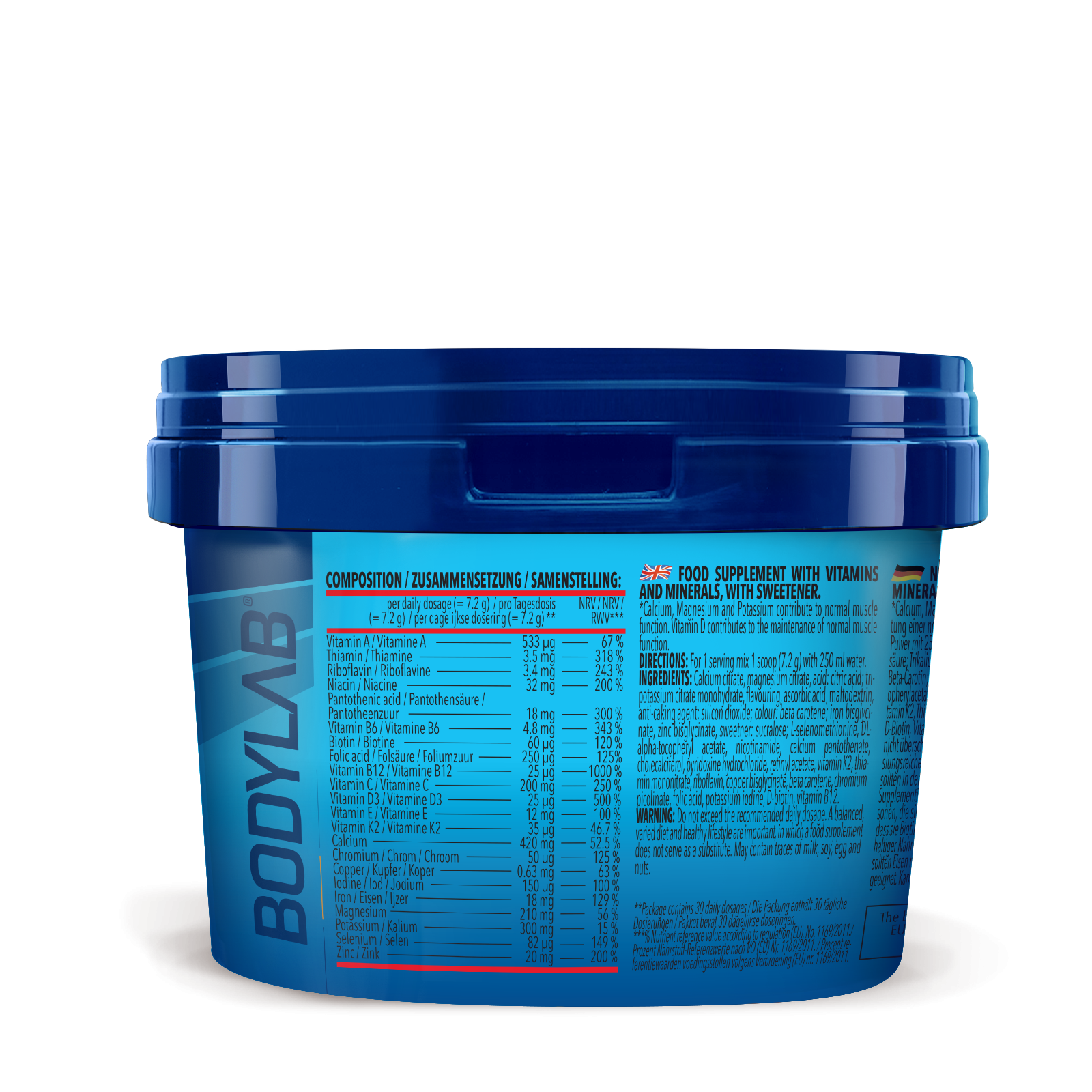bodylab24-bodybuilder-stack-powder-216g-multivitamin-mineral-drink image 3