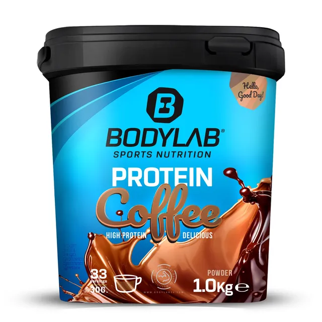 bodylab24-protein-coffee-1000g-whey-protein-kaffee-mit-koffein image 1