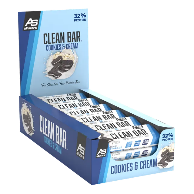 all-stars-clean-bar-proteinriegel-45g-unter-2g-zucker-14g-protein image 1