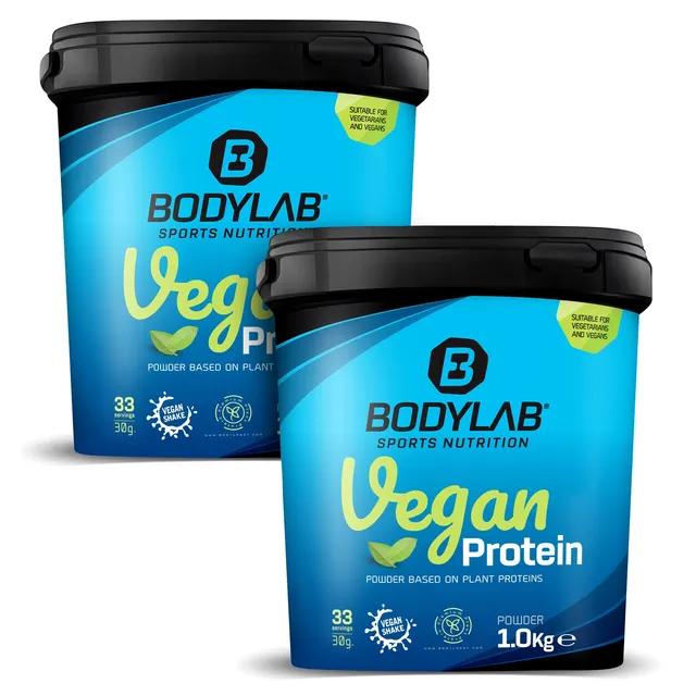 bodylab24-vegan-protein-pulver-2x1000g-doppelpack image 1