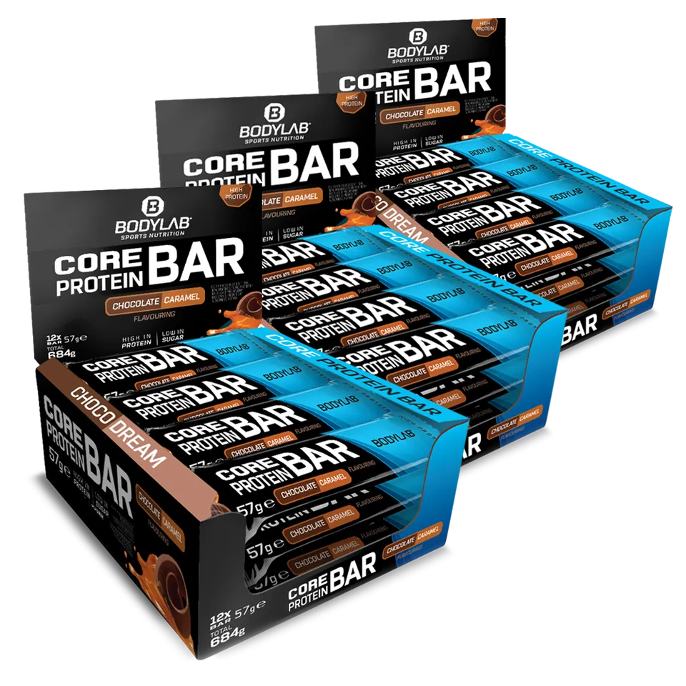 bodylab24-core-protein-bar-proteinriegel-20g-protein-3-x-12-x-57g image 1