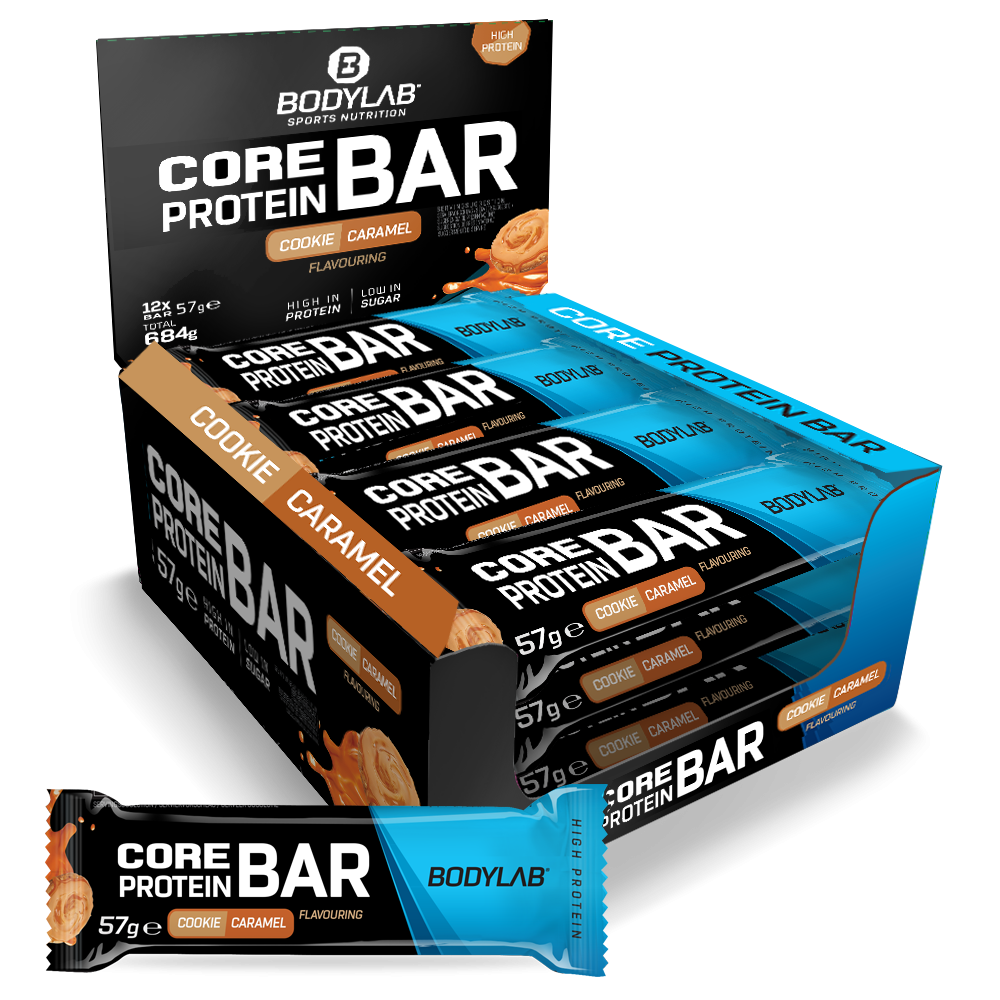bodylab24-core-protein-bar-12x57g-20g-protein-pro-riegel image 3