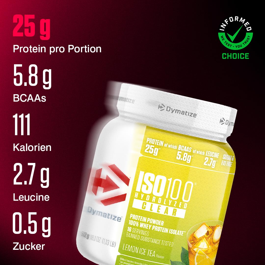 dymatize-iso100-hydrolyzed-clear-lemon-ice-tea-512-g-whey-protein image 2