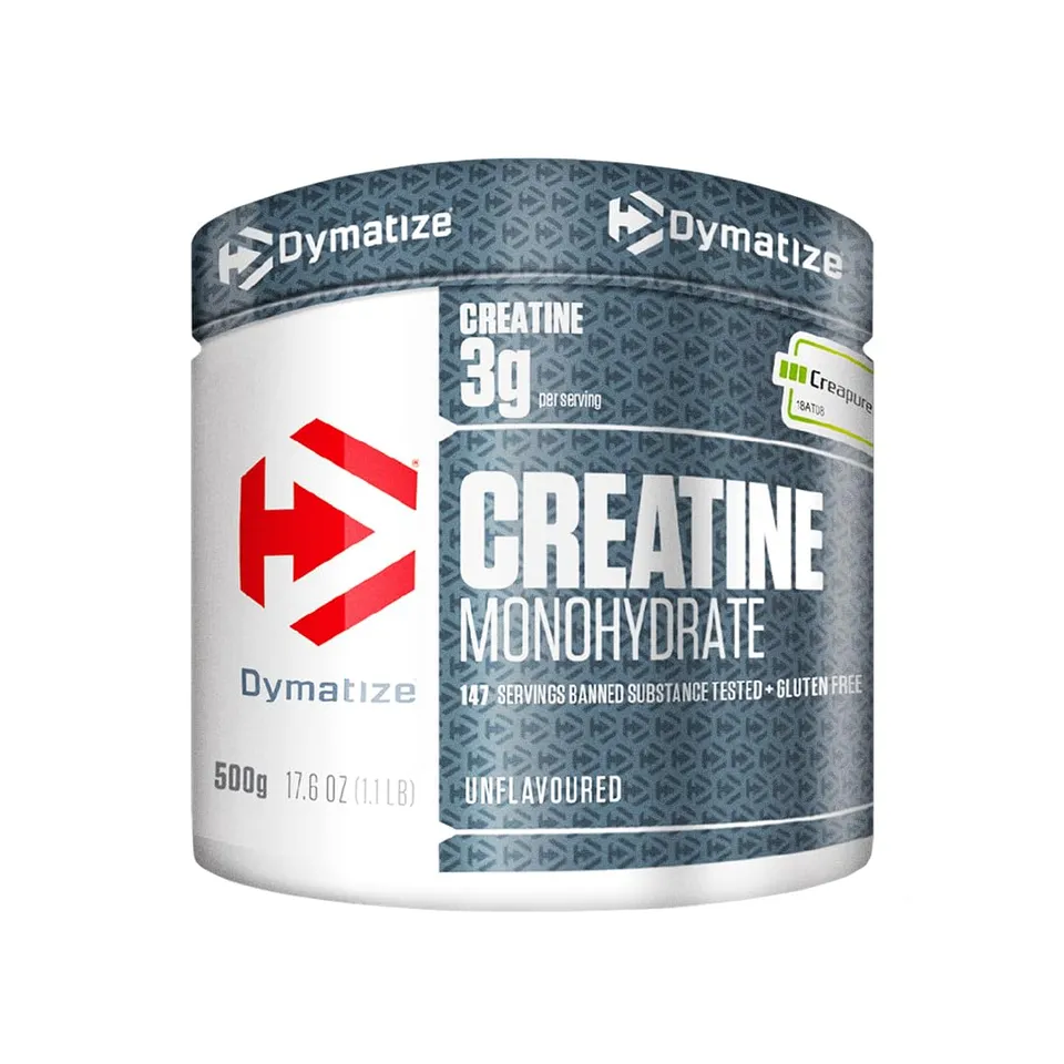 dymatize-creatine-monohydrate-unflavoured-500g-100-creapure-kreatin-pulver image 1