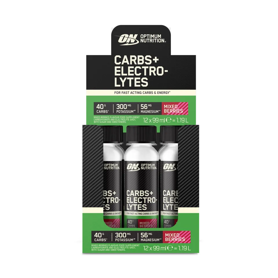 optimum-nutrition-carbs-electrolytes-shot-99-ml-40-g-carbs-ausdauer-gel-drink image 1