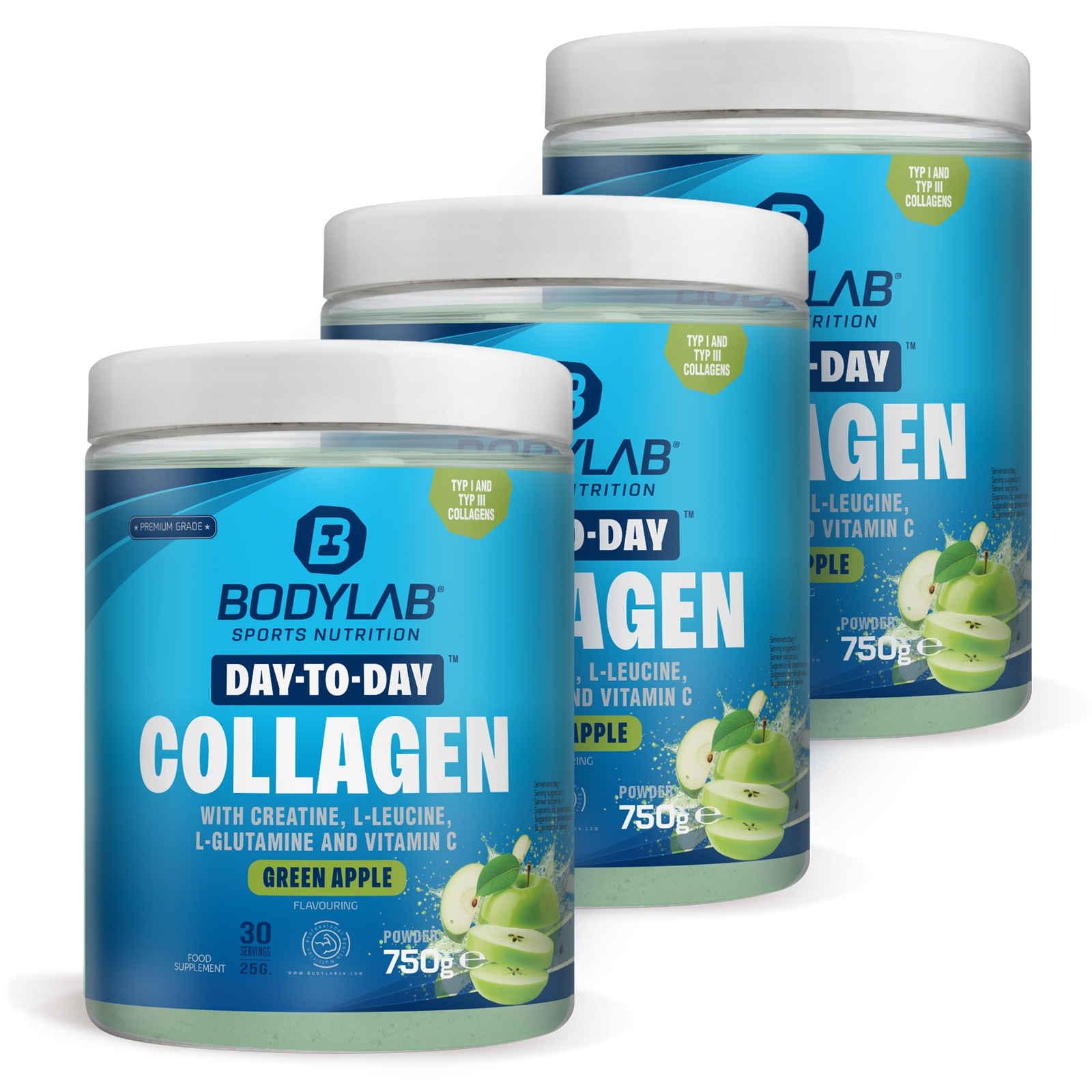 bodylab24-day-to-day-collagen-rind-3-x-750-g-vorteilspack image 1