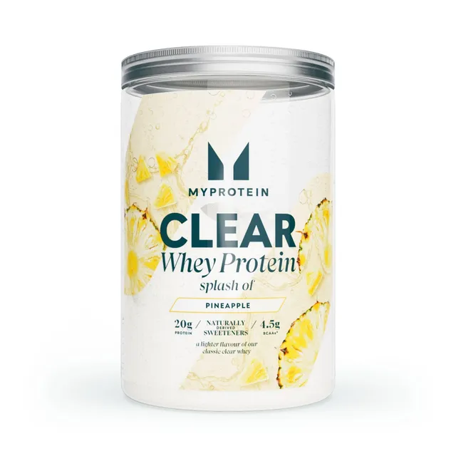 myprotein-clear-whey-splash-ananas-20g-protein-isolat-pulver-390g-15-portionen image 1