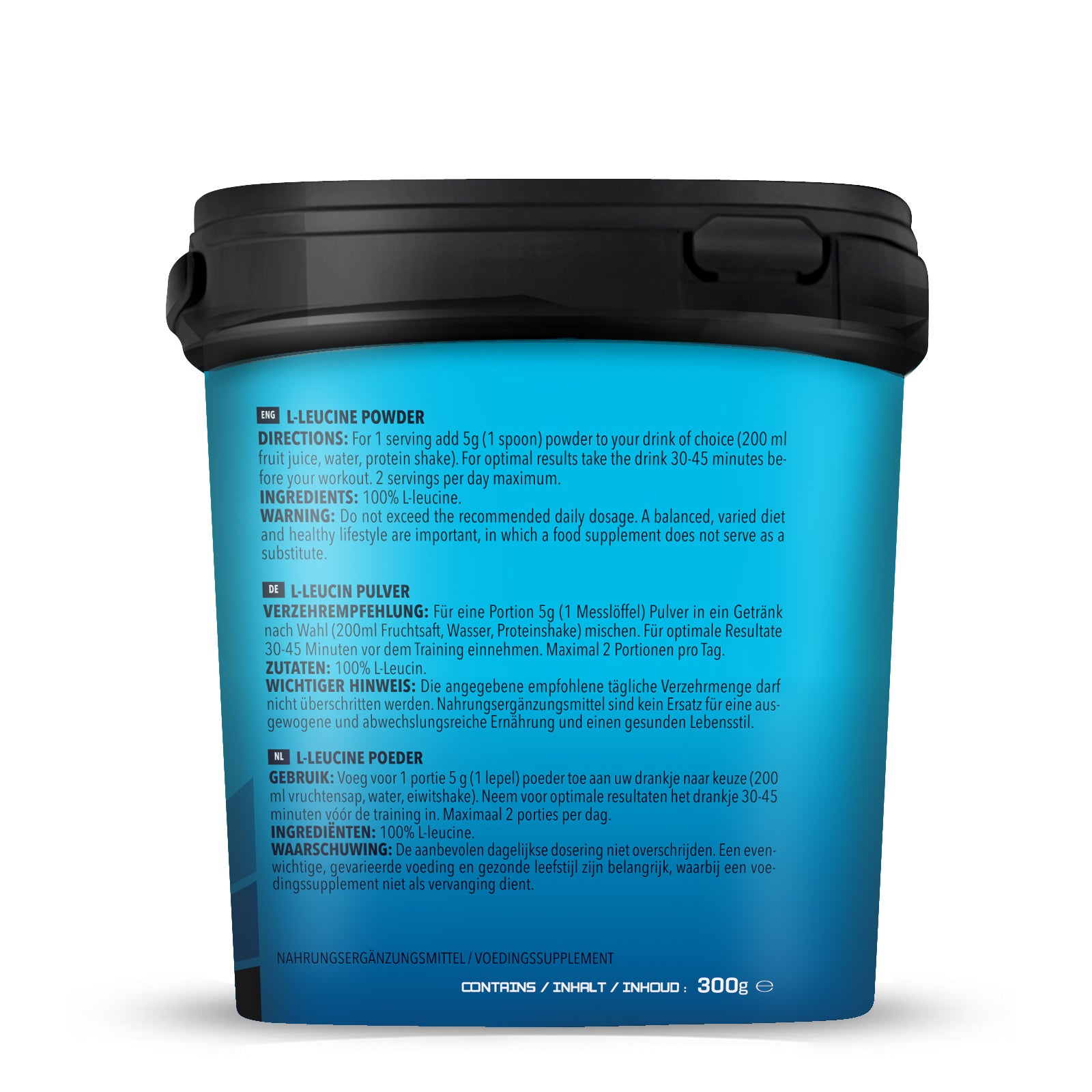 bodylab24-l-leucin-essential-amino-acid-pulver-300-g image 2