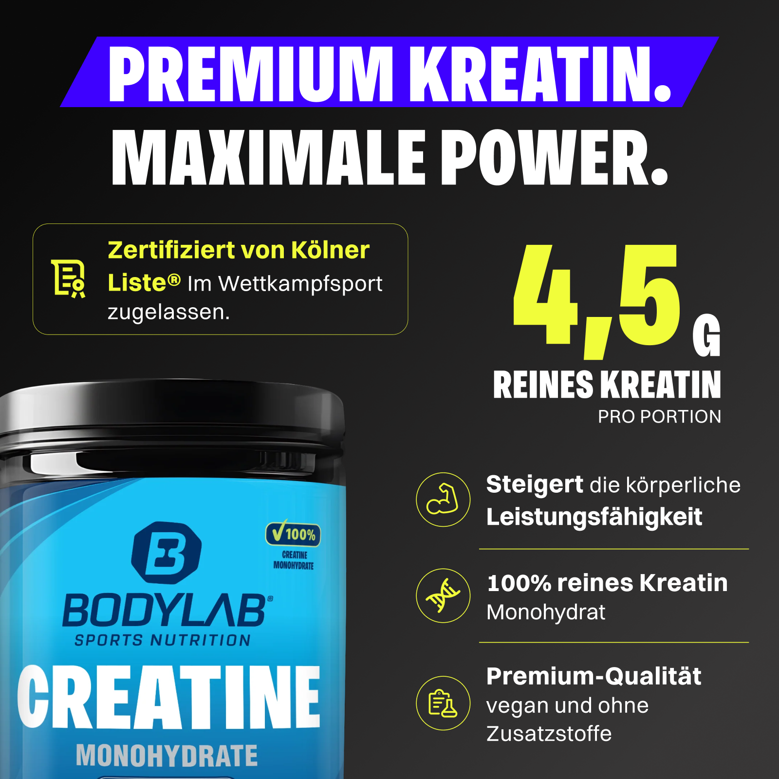 bodylab24-creatine-monohydrate-powder-750g image 2