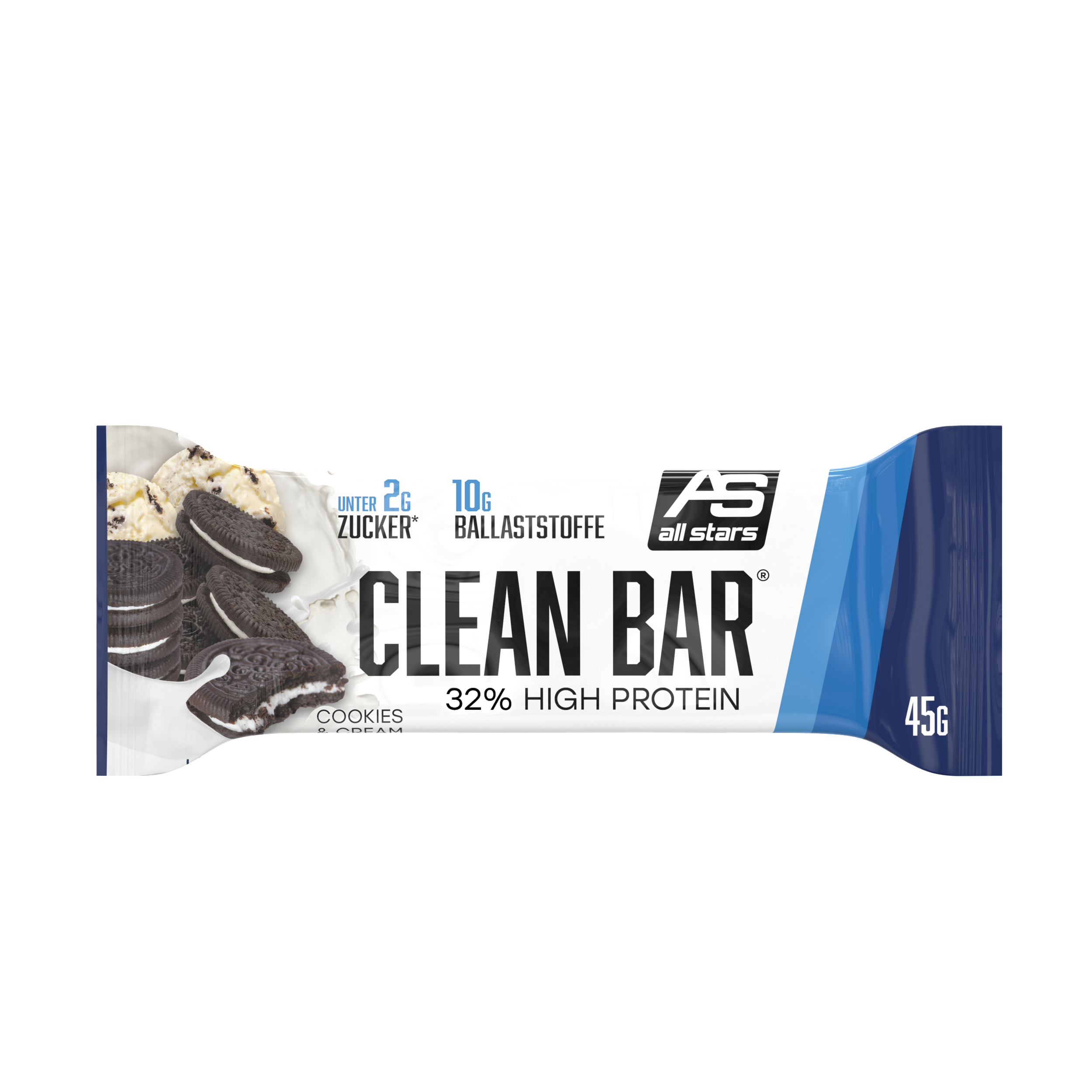 all-stars-clean-bar-proteinriegel-45g-unter-2g-zucker-14g-protein image 2