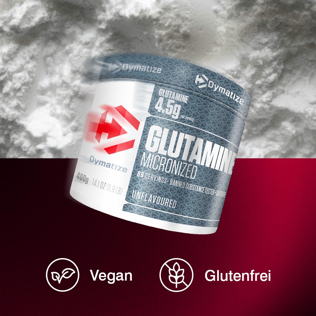 dymatize-glutamine-micronized-pulver-neutral-400-g image 4