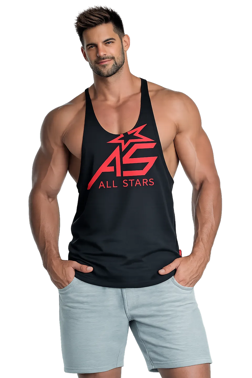 all-stars-tanktop-herren-fitness-tanktop-mit-logo image 1