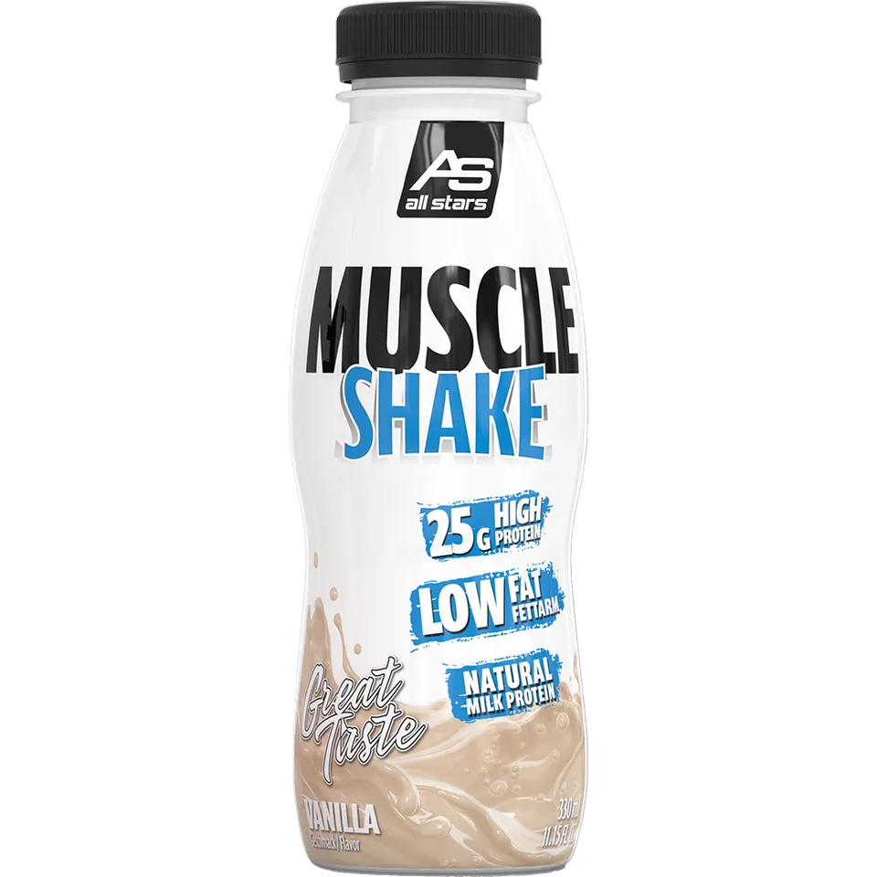all-stars-muscle-shake-330ml-25g-protein-rtd-ohne-zuckerzusatz image 1