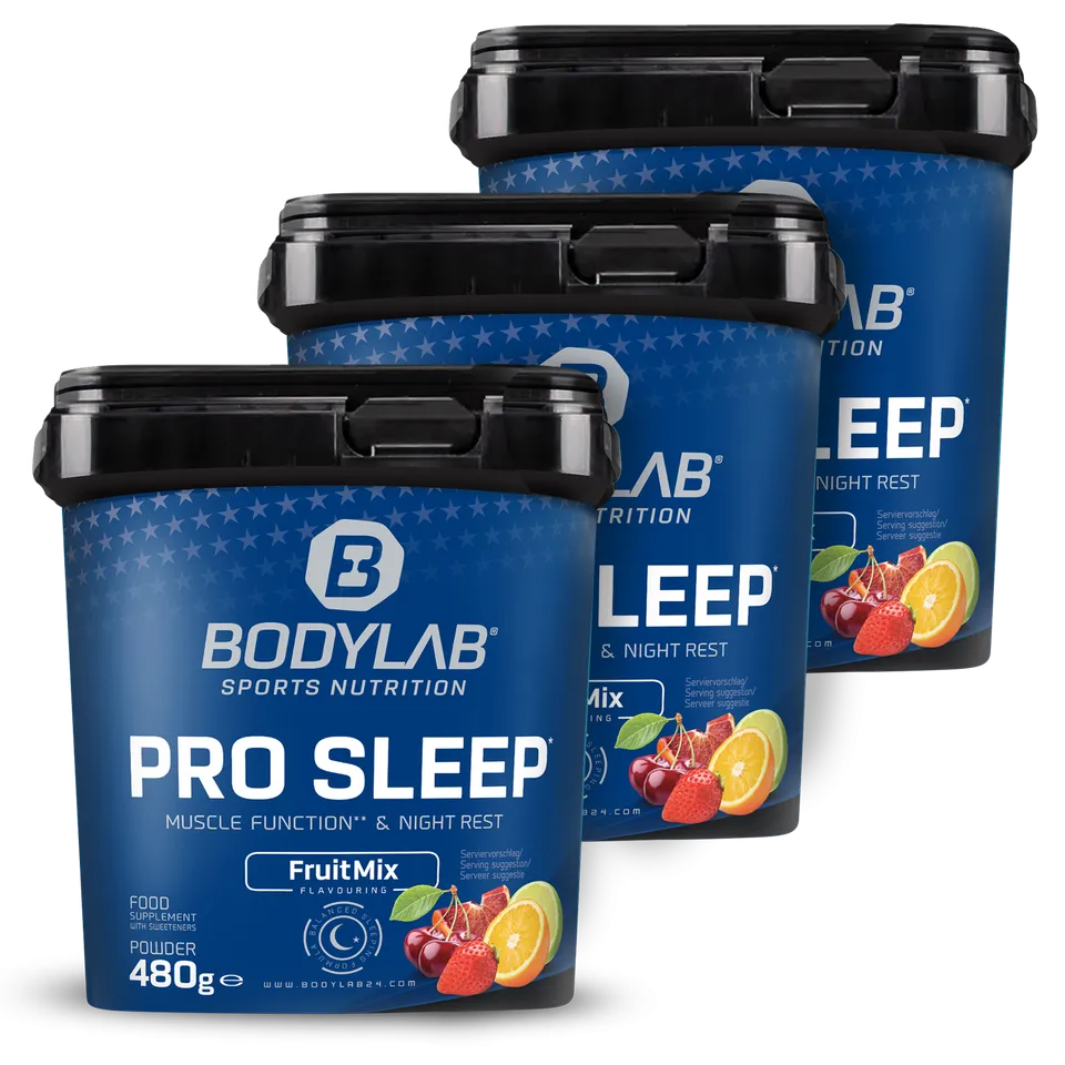 bodylab24-pro-sleep-fruit-mix-3er-pack-3-x-480g-pulver image 1