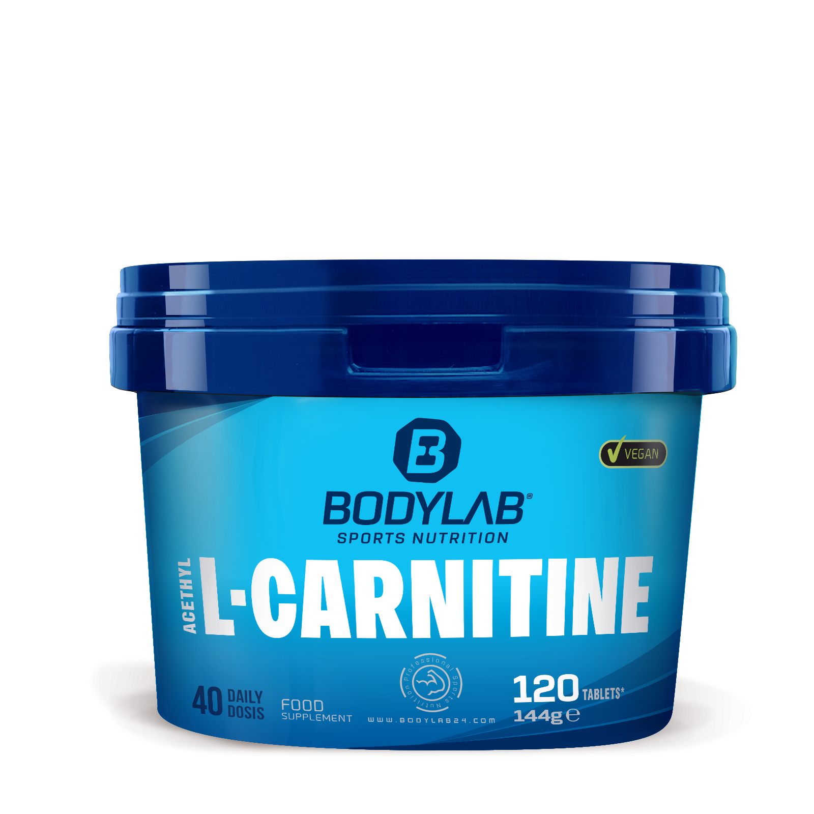 bodylab24-acetyl-l-carnitine-120-tabletten-einzeldose image 1