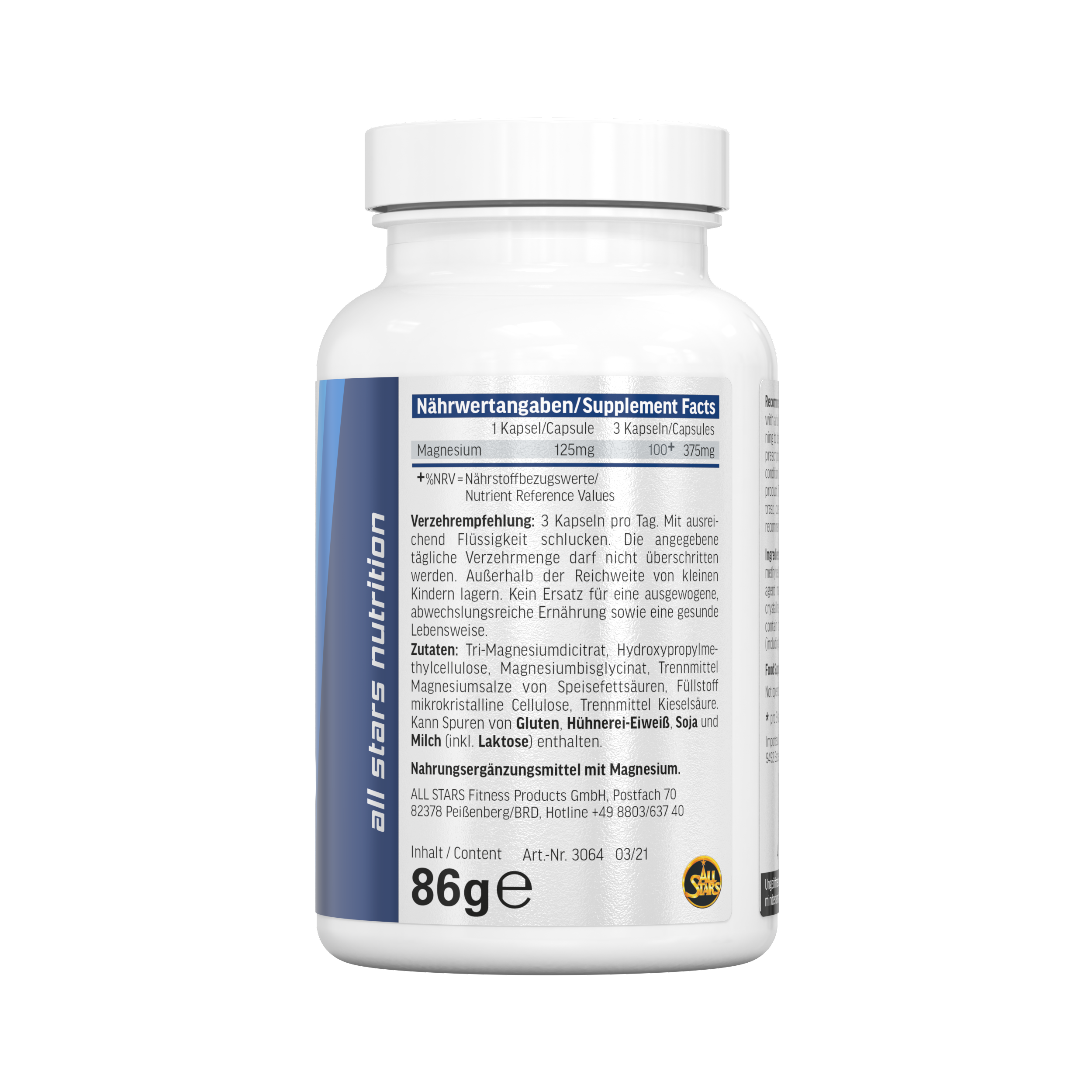 all-stars-pure-mag-magnesium-bisglycinat-citrat-90-kapseln image 4