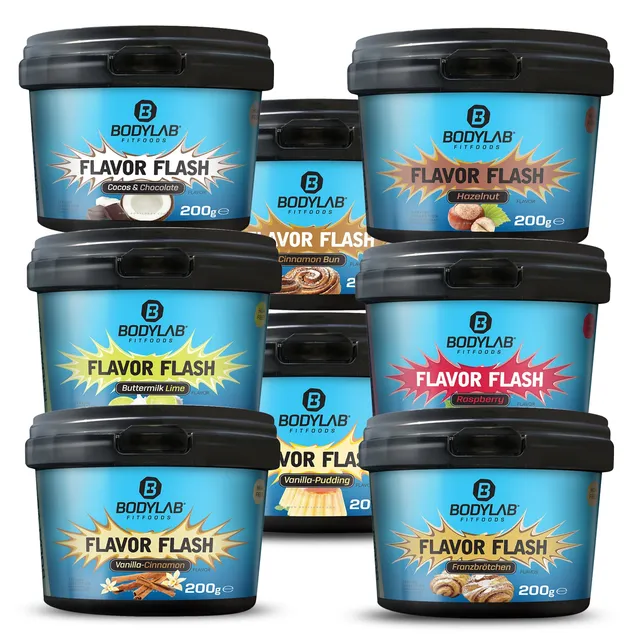 bodylab24-8-x-bodylab-flavor-flash-8er-set-aromapulver image 1