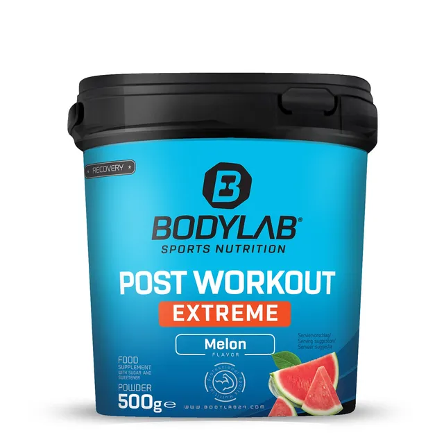 bodylab24-post-workout-extreme-500g-recovery-pulver-fruchtig image 1