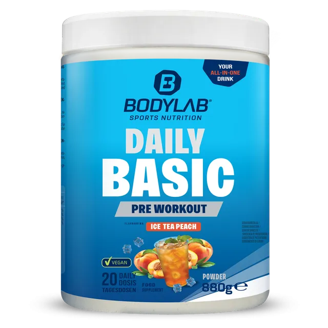 bodylab24-daily-basic-powder-ice-tea-peach-880g-all-in-one image 1